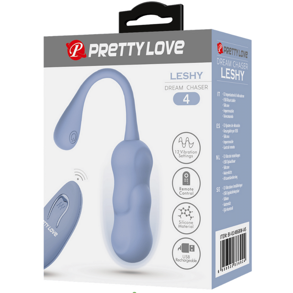 Leshy 4 Dream Chaser Rechargeable Silicone Vibrating Remote Egg > Sex Toys For Ladies > Vibrating Eggs
