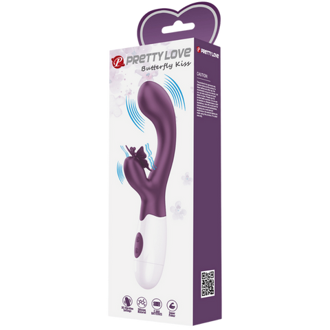 Pretty Love Butterfly Kiss – Vibrator With Clitoral Stimulation Arm > Vibrators > Ladies > Rabbit