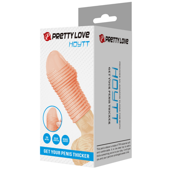 Hoytt Penis Sleeve – TPR Elastic Universal Design Secondary image
