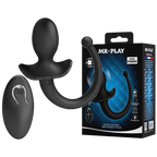 Remote Control Vibrating Butt Plug Tail (Black) – App-Compatible Wearable Vibrator with 12 Modes > Anal Range > Tail Butt Plugs