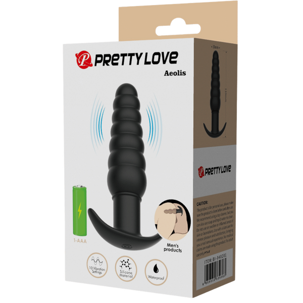 Aeolis Silicone Butt Plug – Smooth Skin Safe Anal Toy With 10 Vibration Settings > Anal Range > Vibrating Butt Plugs