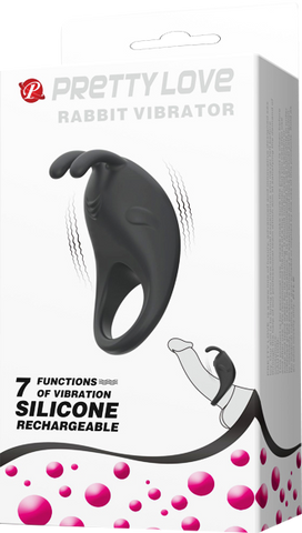 Rechargeable Rabbit Vibrator Cockring – Rechargeable Rabbit Vibrator Cockring > Cock Ring > Vibrating