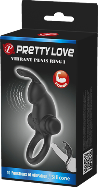 Pretty Love Vibrant Penis Ring 1 – Waterproof Vibrating Silicone Penis Ring > Cock Ring > Vibrating
