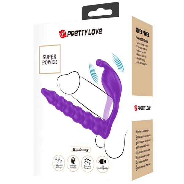 Blackney Rechargeable Vibrating Cock Ring – 7 Function Cock Ring > Sex Toys > Couples Toys