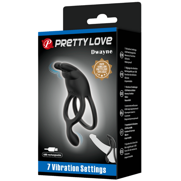 Seth Rechargeable Silicone Vibrating Cock Ring – Powerful Motor, Body-Safe Material, Adjustable Fit > Cock Ring > Vibrating