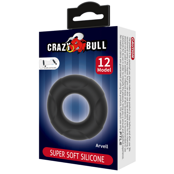 Arvell Super Soft Silicone Ring – High-Quality Flexible Silicone Cockring > Cock Ring > Single