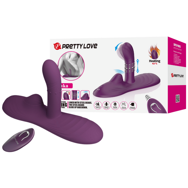 Luka Rechargeable Remote-Controlled Silicone Sit-Down Pad Vibrator > Vibrators > Vibrating Pads