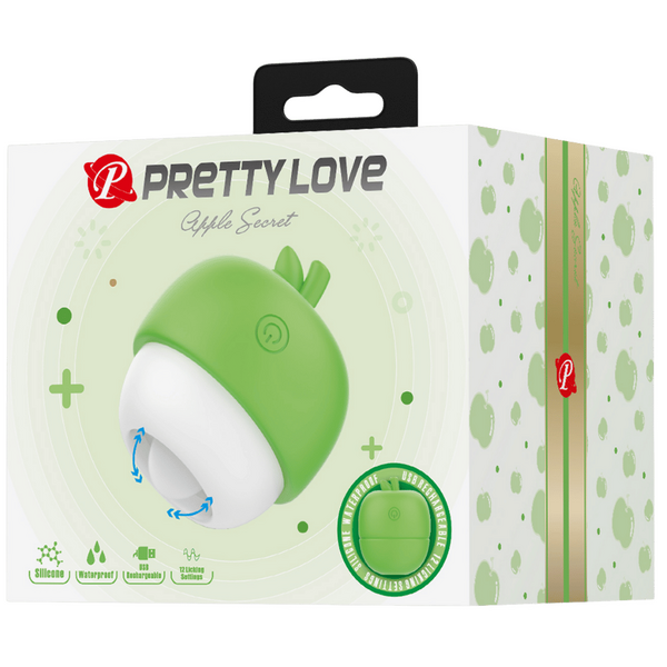 Apple Secret Rechargeable – Silicone Clitoral Tongue-Like Stimulator Vibrator > Sex Toys For Ladies > Clitoral Vibrators and Stimulators