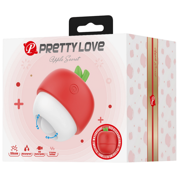 Apple Secret Rechargeable – Silicone Clitoral Tongue-Like Stimulator Vibrator > Sex Toys For Ladies > Clitoral Vibrators and Stimulators