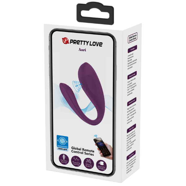 Aari Byzantium – App Control Couples Vibrator with 10 Vibration and Thumping Settings > Sex Toys > Couples Toys
