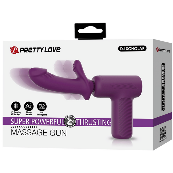 Super Power Thrusting Massage Gun – Powerful Motor Massage Gun with 5 Settings > Vibrators > Unconventional