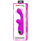 Rechargeable Skylar – Velvet Silicone Multifunction Rabbit Vibrator with Thumping and Vibration Modes > Vibrators > Ladies > Rabbit