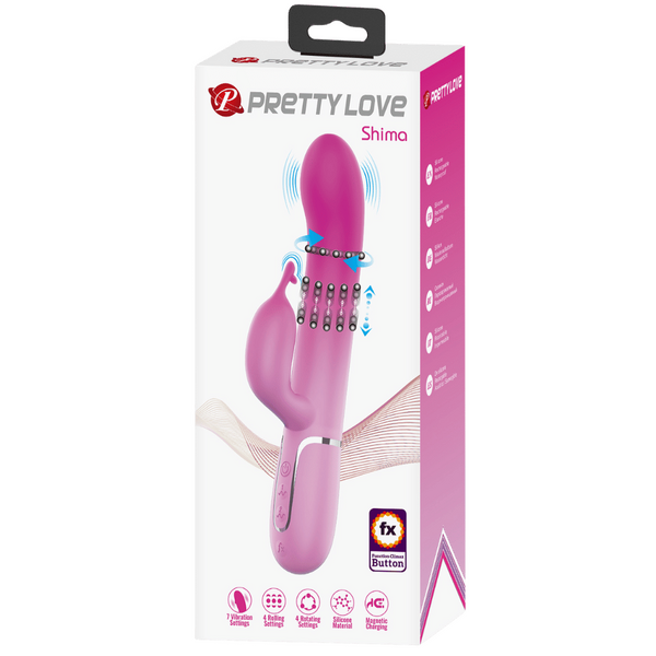 Pretty Love Shima Rechargeable – Rabbit Vibrator with Twin Motors and 7 Vibration Modes > Vibrators > Ladies > Rabbit