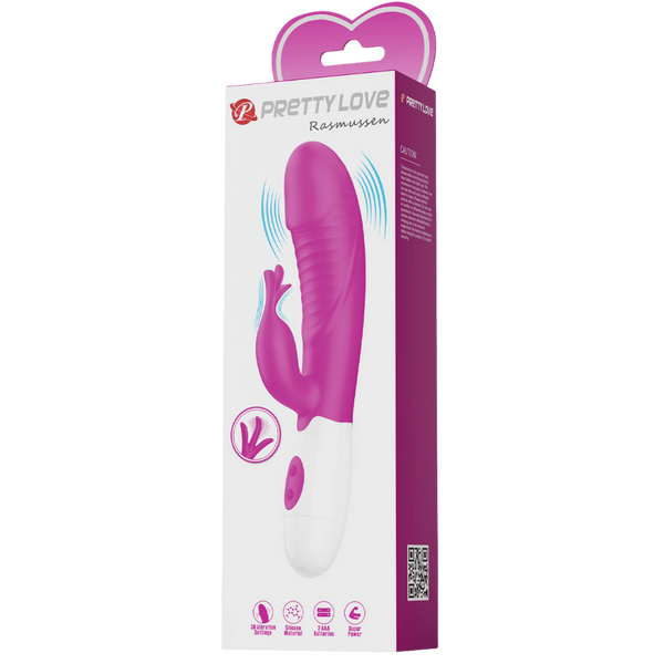 Rasmussen Dual Stimulator – G-Spot and Clitoral Vibrator with 30 Frequencies > Vibrators > Ladies > Rabbit
