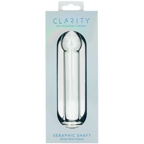 Seraphic Shaft Borosilicate Glass Dildo – Hand-Blown 6.6 Inch Straight Dildo > Glass > Dildos