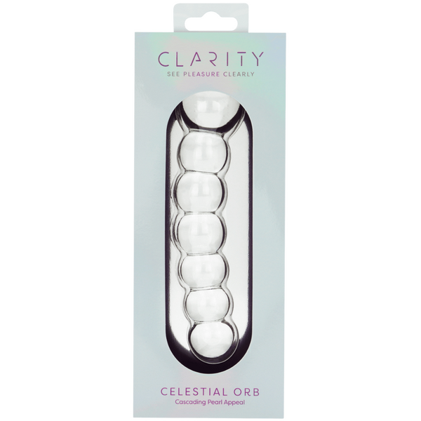 Celestial Orb Handblown Borosilicate Glass Double-Ended Dildo 5.4 Inch Insertable Length > Glass > Dildos