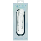 Seraphic Rapture Handblown Borosilicate Glass Sculpted 7 Inch Dildo > Glass > Dildos