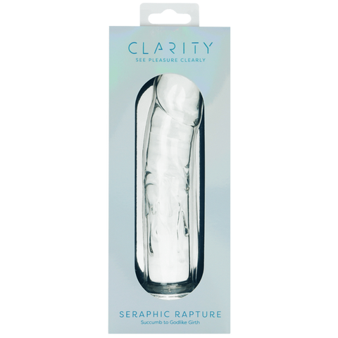 Seraphic Rapture Handblown Borosilicate Glass Sculpted 7 Inch Dildo > Glass > Dildos
