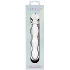 Hera's Cascade Handblown Borosilicate Glass Dildo – Sculptural Handle 5.9 Inch Insertable Length > Glass > Dildos