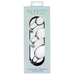 Utopian Trinity Premium Borosilicate Glass Small Medium Large Butt Plug Set > Glass > Toys