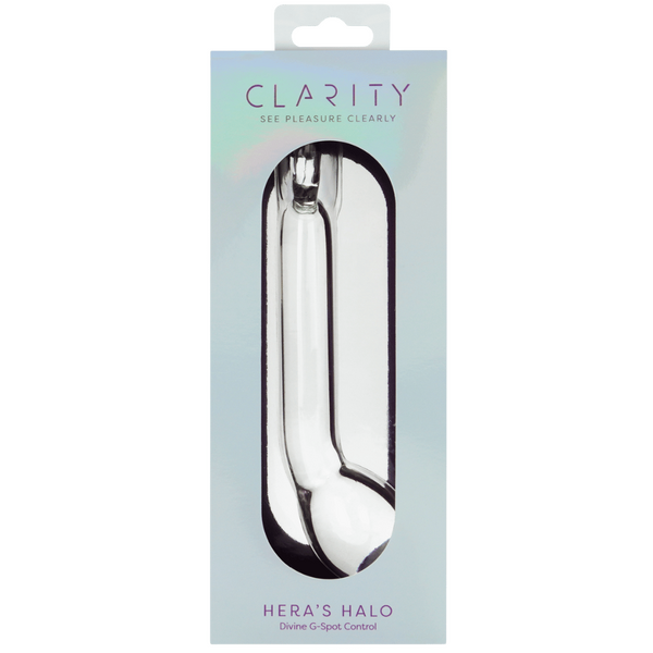 Hera's Halo Handblown Borosilicate Glass Dildo – 6 Inch Non-Porous Hypoallergenic > Glass > Dildos