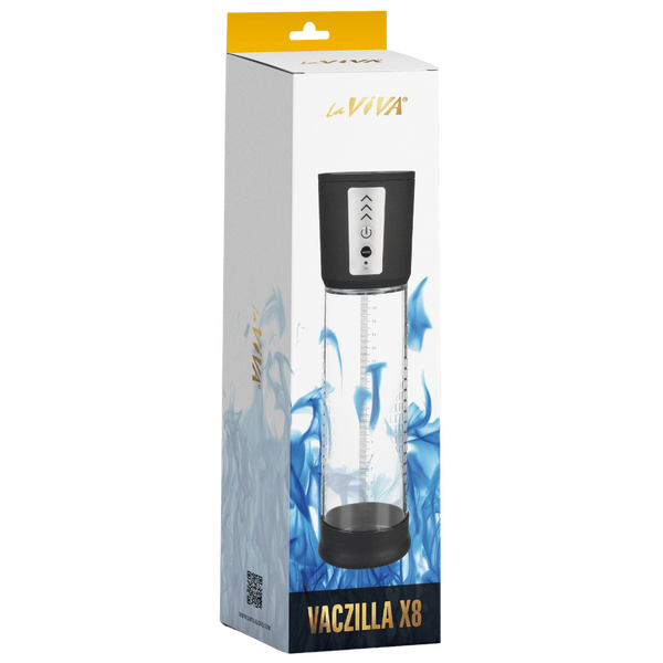 Vaczilla X8 USB Electronic Penis Pump – 3 Adjustable Pressure Levels Phthalates-Free > Pumps > Penis Pumps Electric