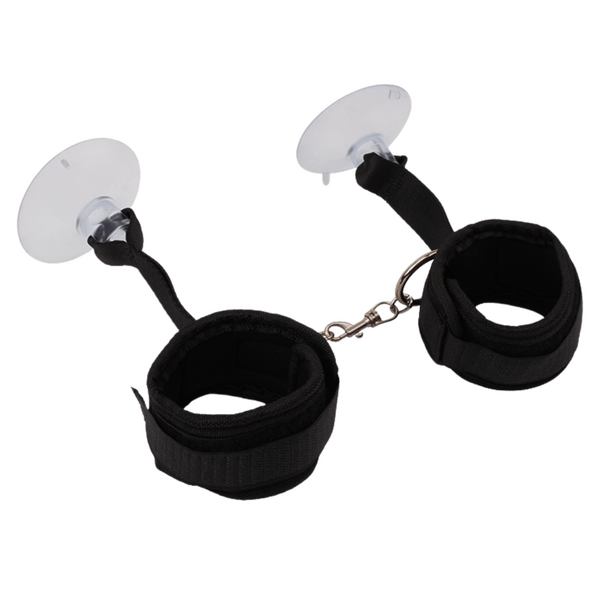 Tie Up Love Cuffs – Fully Adjustable Love Cuffs with Strong Suction Cups > Bondage Gear > Restraints