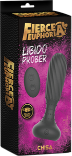 Fierce Euphoria Libido Prober – Remote-Controlled Gyrating Anal Plug with Rotating Beads > Anal Range > Vibrating Butt Plugs