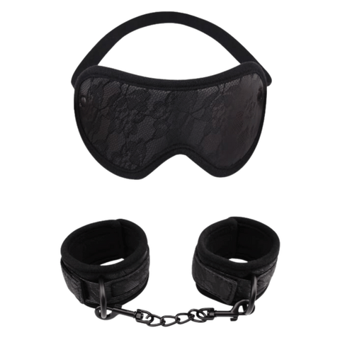 Temptation Bondage Kit – Adjustable Collar and Handcuffs Bondage Kit > Bondage Gear > Bondage Kits