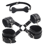Fully Restrain Your Lover Set – Adjustable Collar Restraint Set > Bondage Gear > Restraints