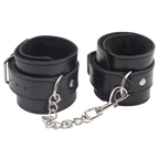 Obey Me Leather Ankle Cuffs – Adjustable Metal Hook Ankle Cuffs > Bondage Gear > Restraints