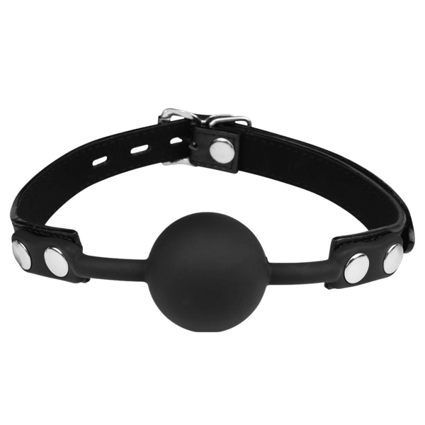 Be Quiet Fully Adjustable Soft Ball Gag – Comfortable and Easy to Use Ball Gag > Bondage Gear > Gags and Bits