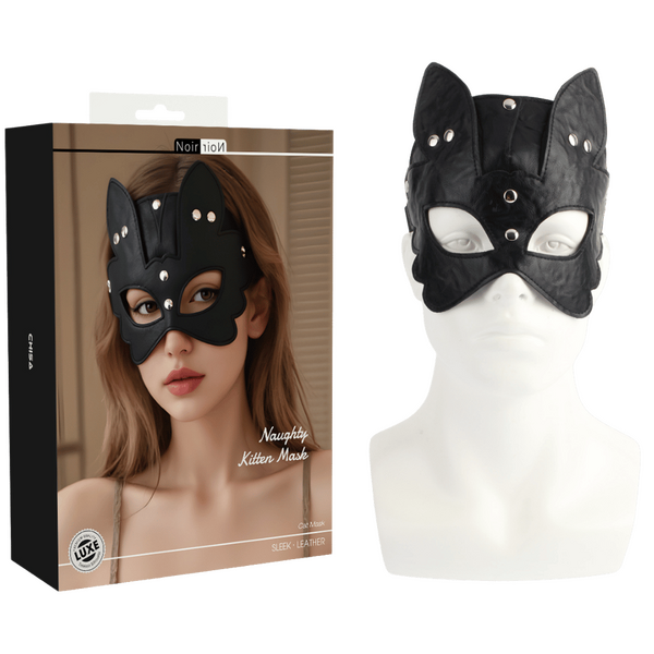 Naughty Kitten Cat Novelty Face Mask – Elasticated Material > Bondage Gear > Masks