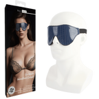 Go Black Blindfold – Premium Leather Stretchable 22 Cm > Bondage Gear > Blindfolds