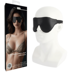 Go Black Blindfold – Stretchable Genuine Leather Rope 22cm > Bondage Gear > Blindfolds