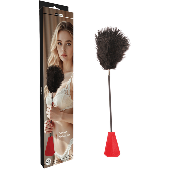 Dual Ended Soft Feather and Paddle - Firm Core Crop Secondary image
