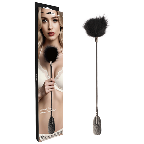 Firm Core Dual Ended Training Crop With Feather Pad Secondary image