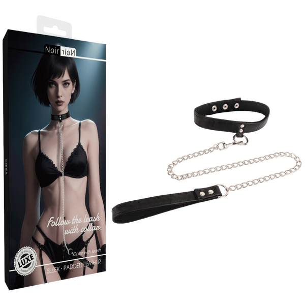 Follow The Leash With Collar Canine Walking Set > Sex Toys > Animal Play