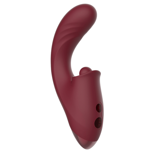 Tide 17.8cm Waterproof Silicone Vibrator with Multiple Patterns > Vibrators > Ladies > Rabbit
