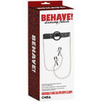 Breathable O-Ring Gag with Nipple Clamps – BDSM Accessory > Sex Toys > Nipple Clamps