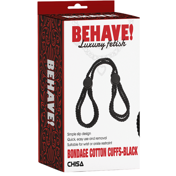 Bondage Cotton Cuffs – Simple Slip Design Restraints > Bondage Gear > Restraints