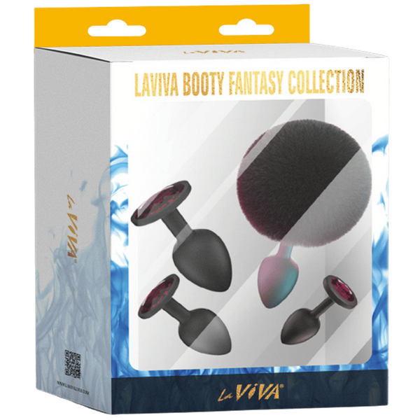 Booty Fantasy 4 Piece Diamond Butt Plug Collection – Luxury Butt Plug Set > Anal Range > Butt Plug Kits