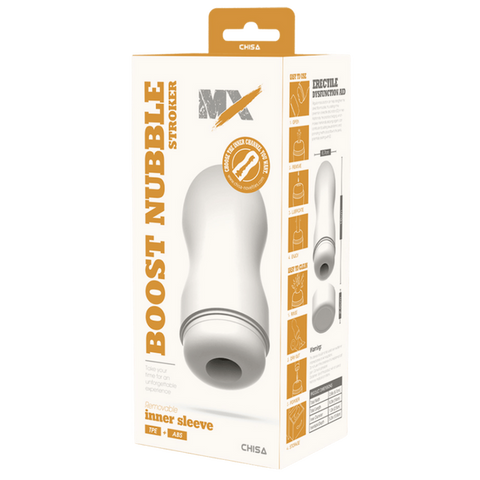 Boost Nubble Stroker – Super-Soft Phthalate-Free TPE+ABS Stroker 16cm > Sex Toys For Men > Masturbators Cup