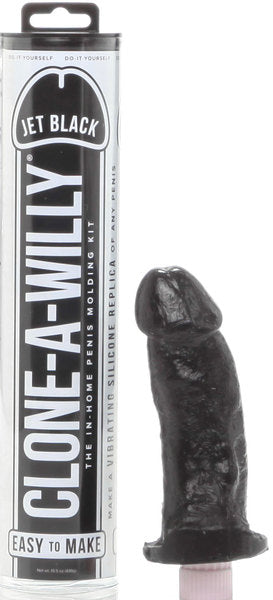 Clone A Willy Jet Black – DIY Customizable Vibrator Kit > Dildos > Mould Your Own Kits