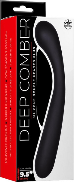 Deep Comber – Double Headed Ergonomic Silicone Dildo 9.5 Inch Length > Vibrators > Standard Vibrators