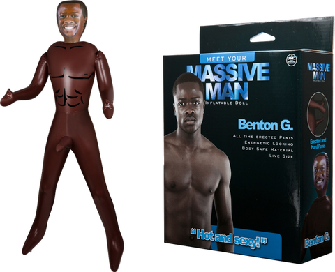 Massive Man Brenton G PVC Doll 1.54 Meters Inflatable Male Doll > Sex Toys > Sex Dolls > Novelty Inflatables