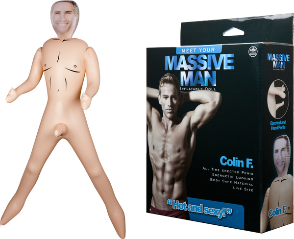 Colin F Inflatable Blow Up Doll – Standard Male Model > Sex Toys > Sex Dolls > Novelty Inflatables