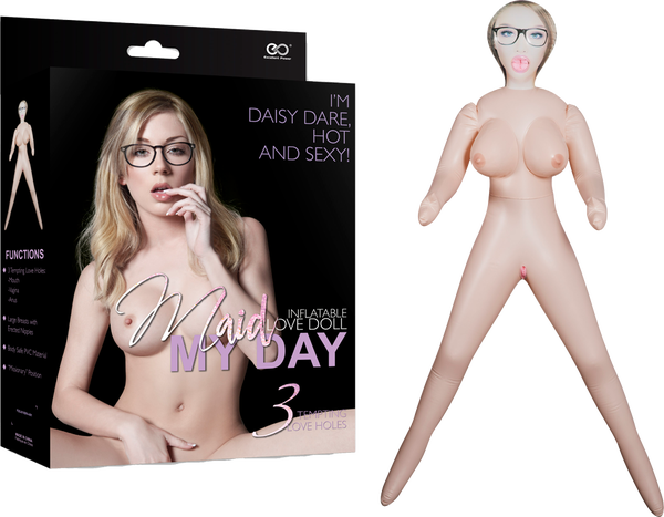 Daisy Dare Realistic Pvc Three-Hole Love Doll With Large Bust > Sex Toys > Sex Dolls > Novelty Inflatables Main image