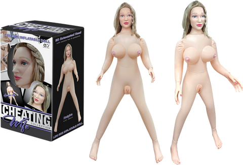 Amanda Life Size Inflatable Doll – 5'5" Realistic 3D Rotocasted Head Doll > Sex Toys > Sex Dolls > Inflatable