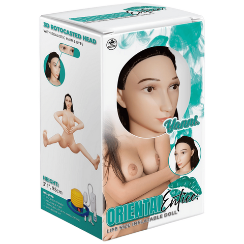 Oriental Entice Yanni – Life Size Inflatable Doll 95cm Realistic Features > Sex Toys > Sex Dolls > Inflatable